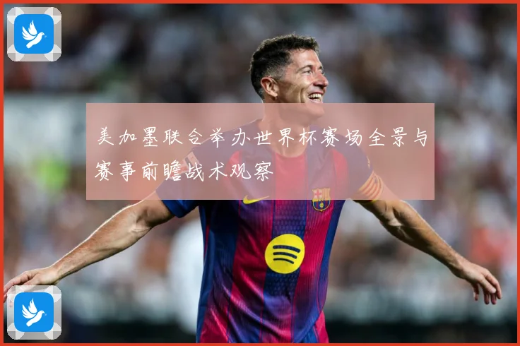美加墨联合举办世界杯赛场全景与赛事前瞻战术观察